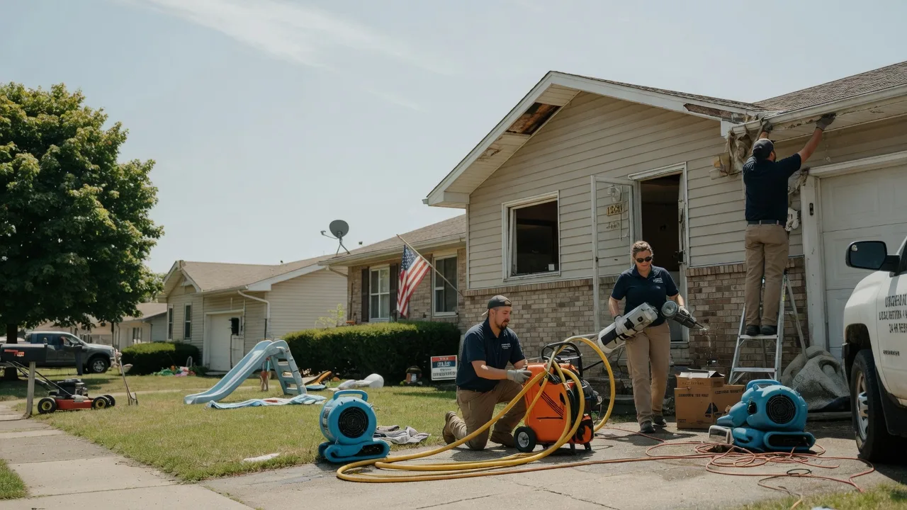 Water Damage Restoration in Brohman, MI near me